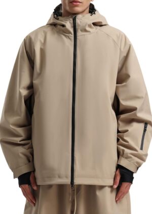 Men's Ski Jacket, Loose-fitting Ski Jacket, Women's Warm Ski Suit, Waterproof and Windproof