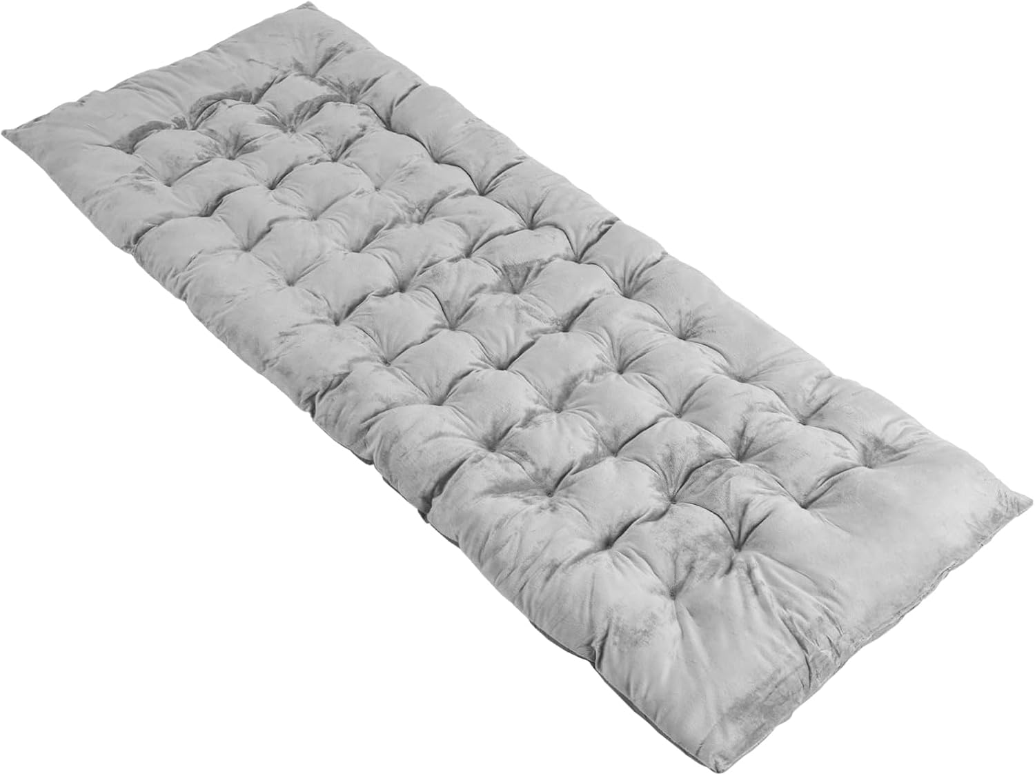 Camping Bed Mattress, Soft and Breathable Crystal Velvet Fabric