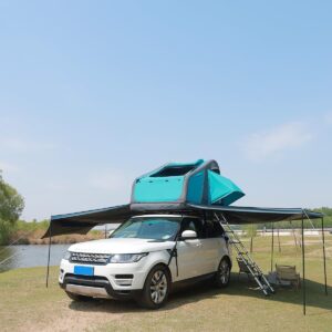 Rooftop Tent: Portable inflatable family camping tent