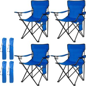 Folding Camping Chair - Lightweight, No Assembly Required