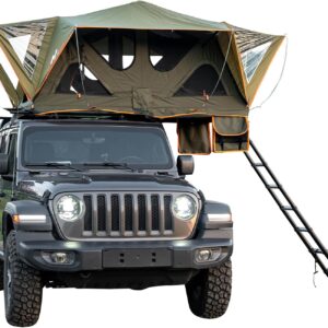 Roof tent: A soft-shell tent for 2-3 people.
