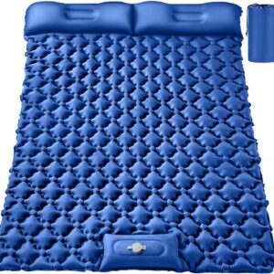 Double Sleeping Mat, Ultralight 4-inch Thick Self-Inflating Sleeping Mat