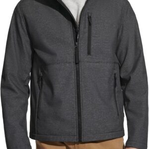 Men's Stand Collar Softshell Jacket