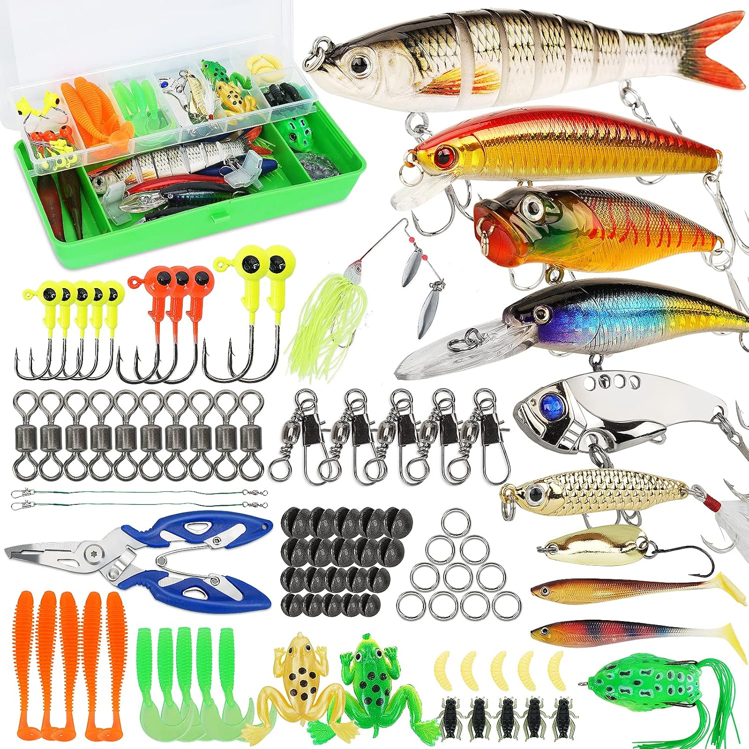 Bass Fishing Tackle Kit
